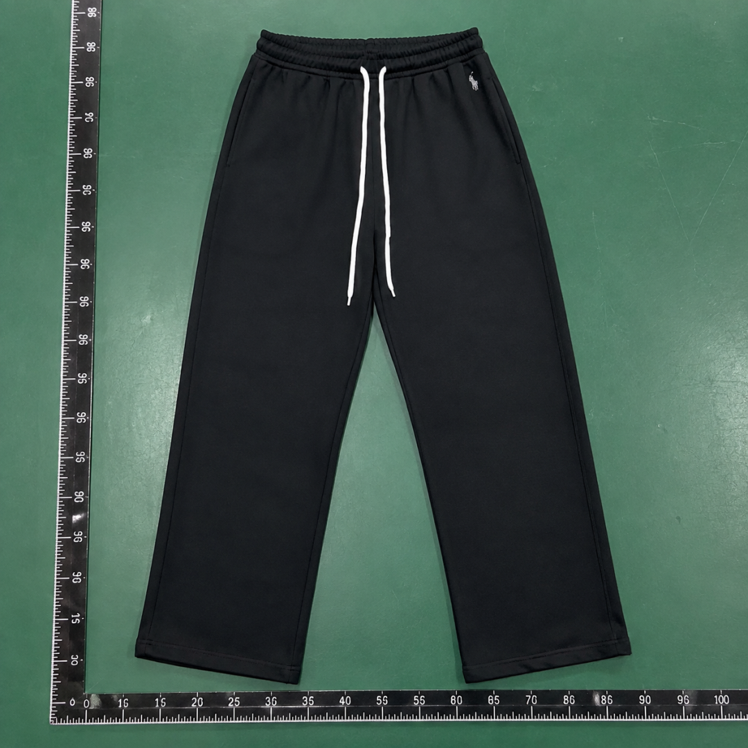 Outdoor Edit Wide-Leg Sweatpants in Black QC photo