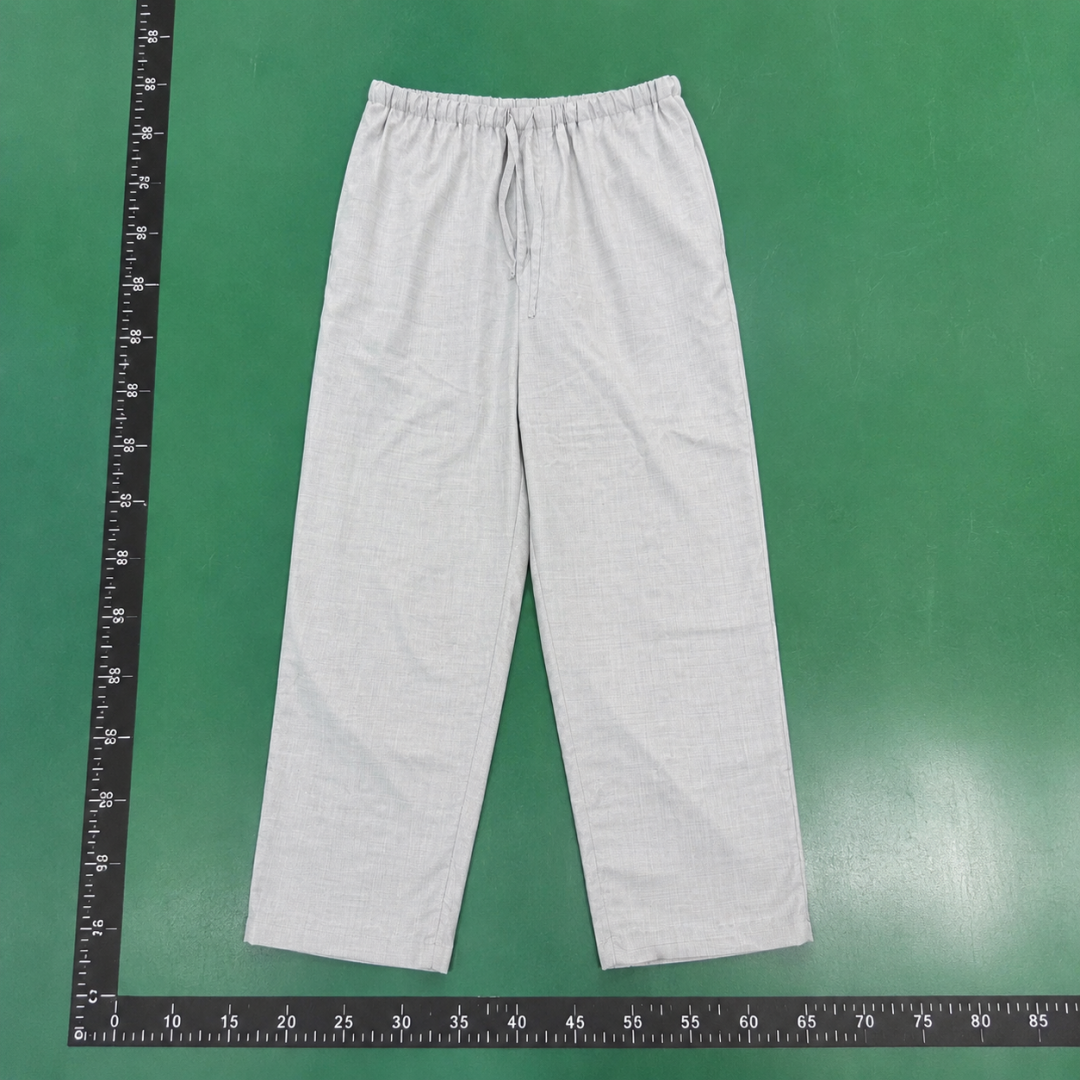 Silver Gray Modern Edit Lightweight Trousers QC photo