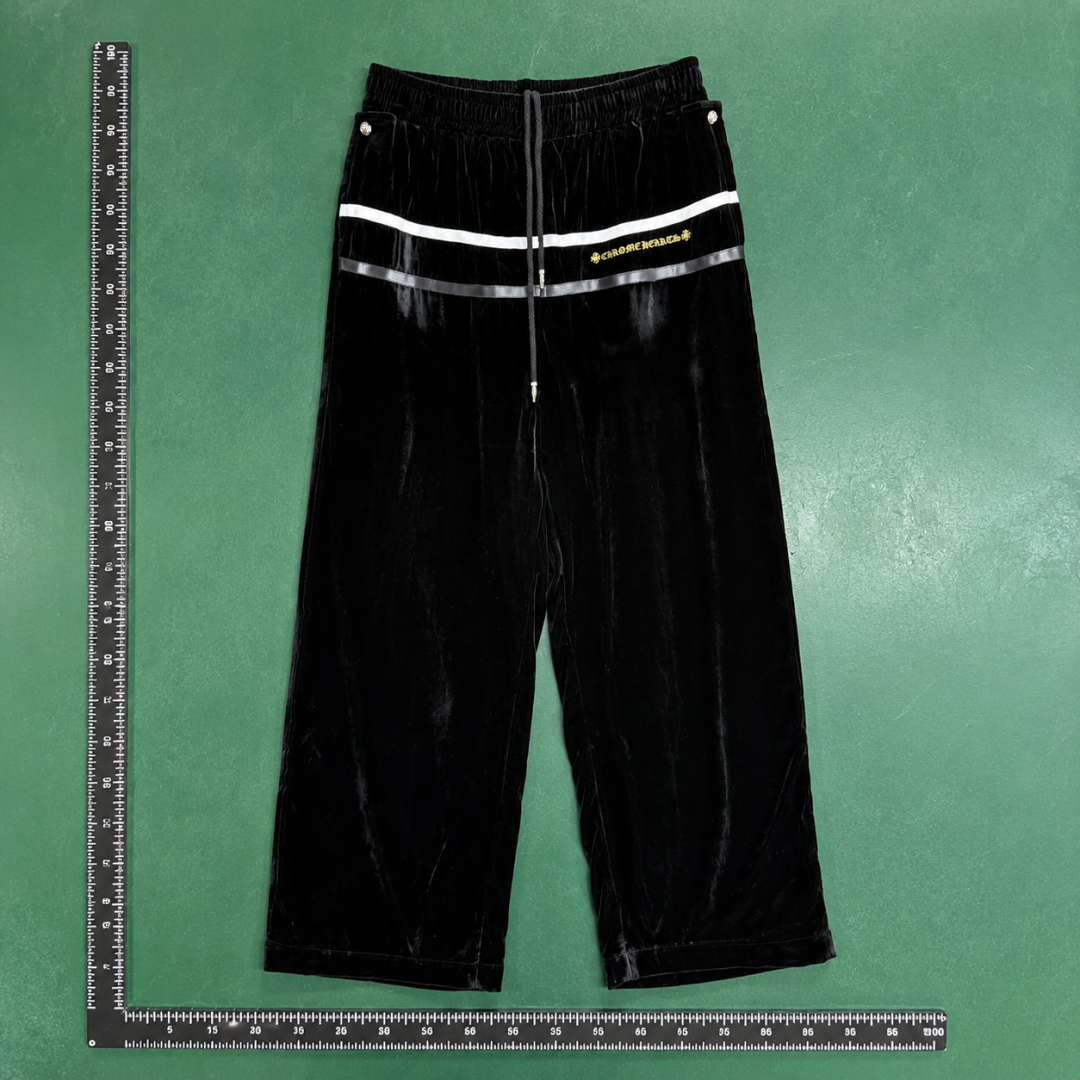 Daily Black Wide Cropped Trousers QC photo