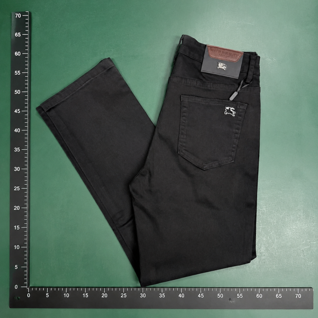 Black Slim Casual Pants by Burberry - Daily Edit QC photo
