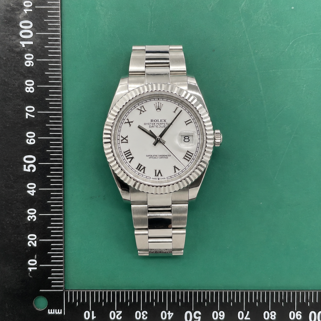 Roman Numeral Dial Datejust Automatic Watch - Rolex Weekend Edit QC photo
