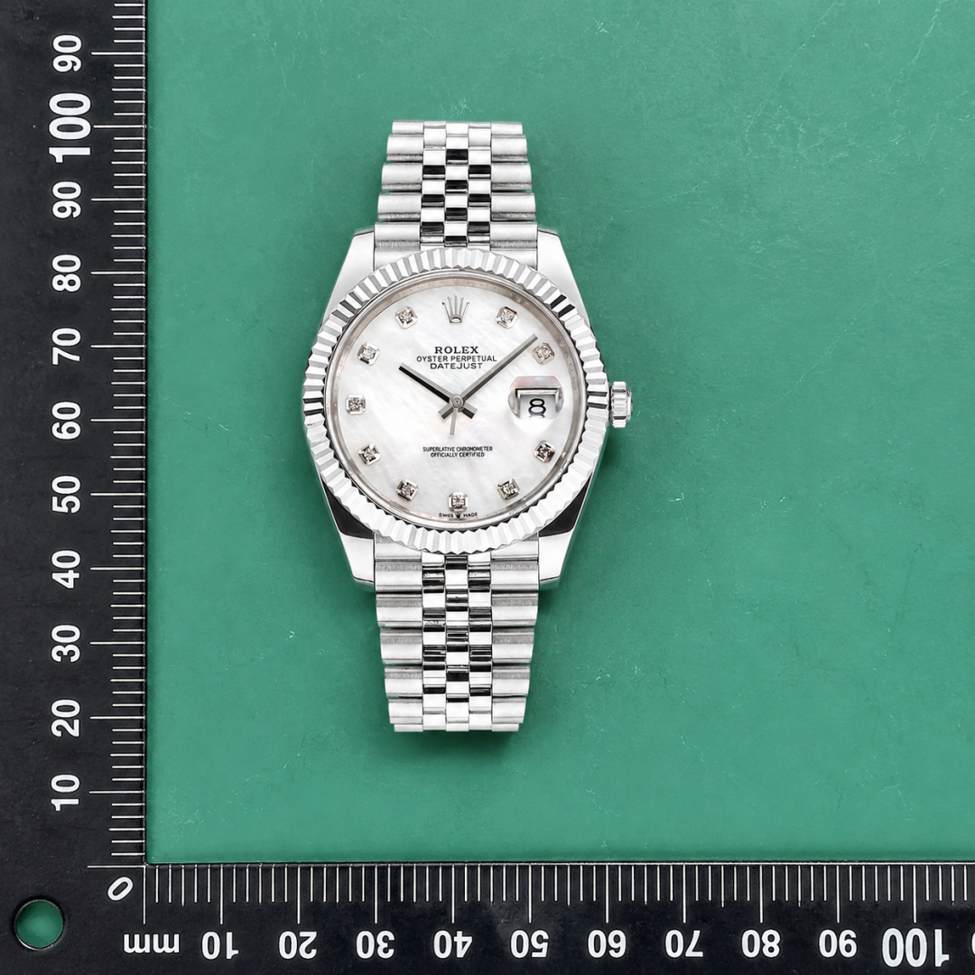 Collector Datejust Automatic Watch by Rolex - Silver And White QC photo