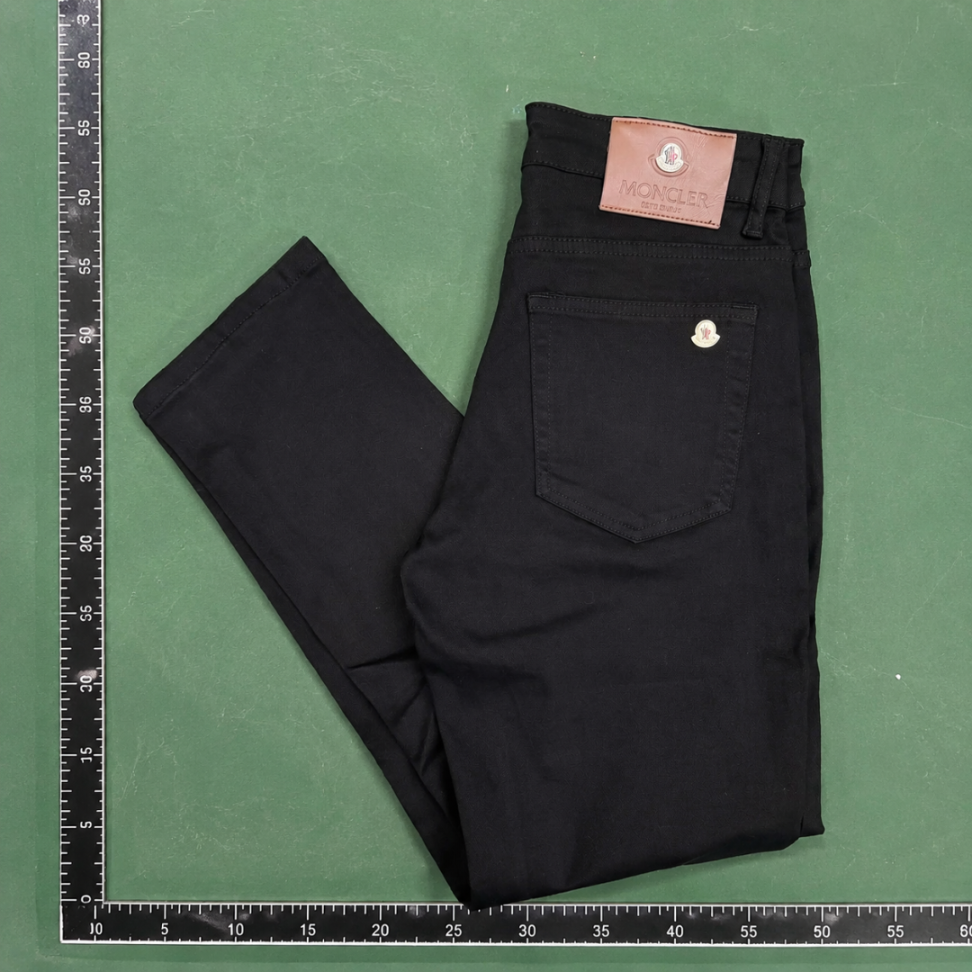 Emporio Armani Daily Slim Casual Pants - small eagle pocket emblem and dark tonal finish QC photo