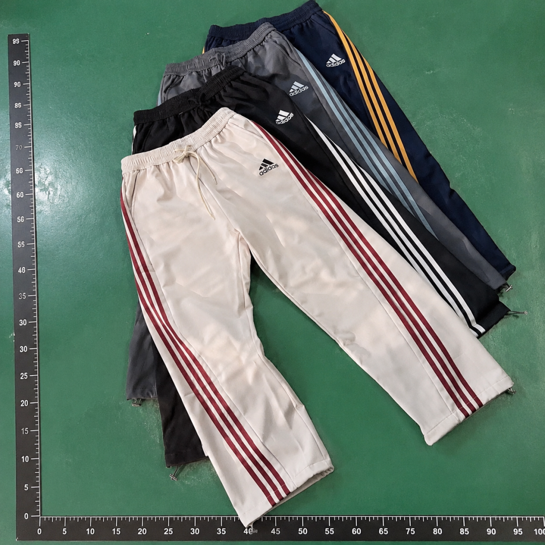 Adidas Three-Stripe Side Panels And An Easy Athletic Cut Striped Track Pants for daily QC photo