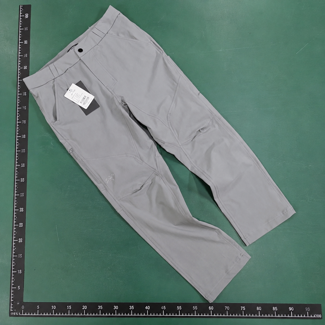 Arc'teryx Daily Edit Technical Hiking Pants in Light Gray QC photo