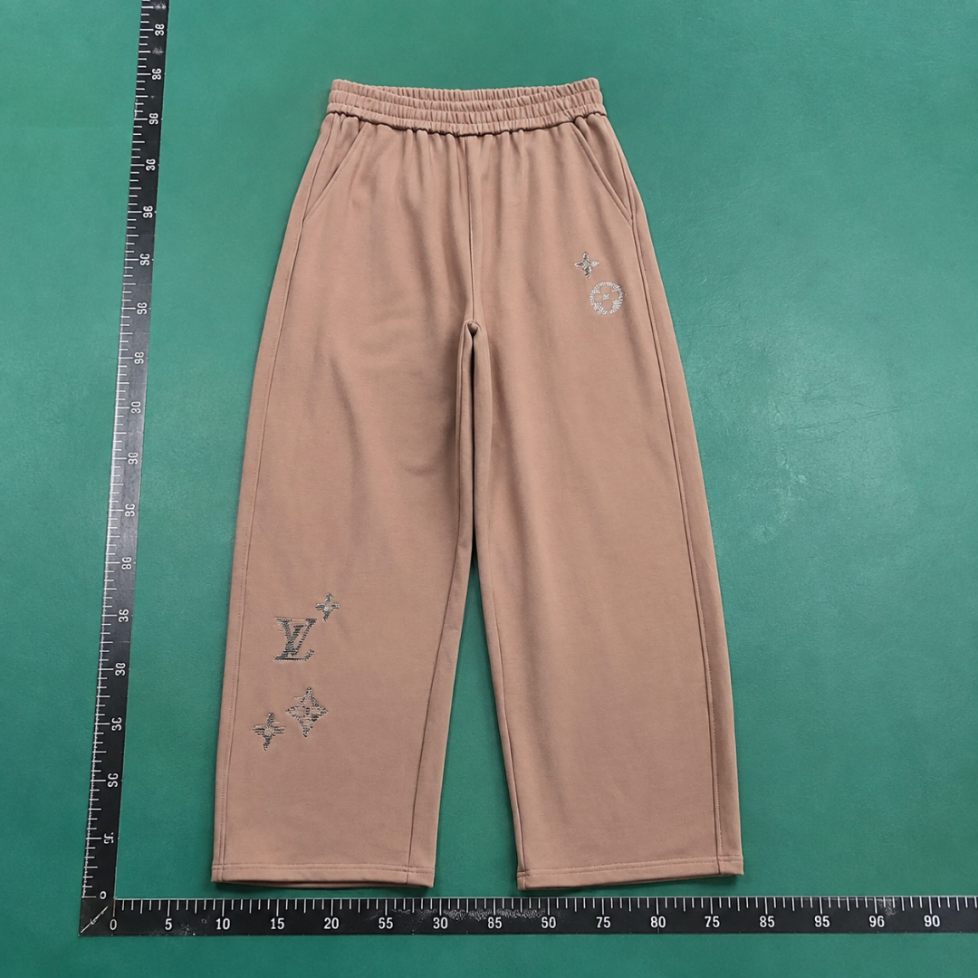 Dusty Brown Monogram Lounge Pants - Louis Vuitton Weekend QC photo
