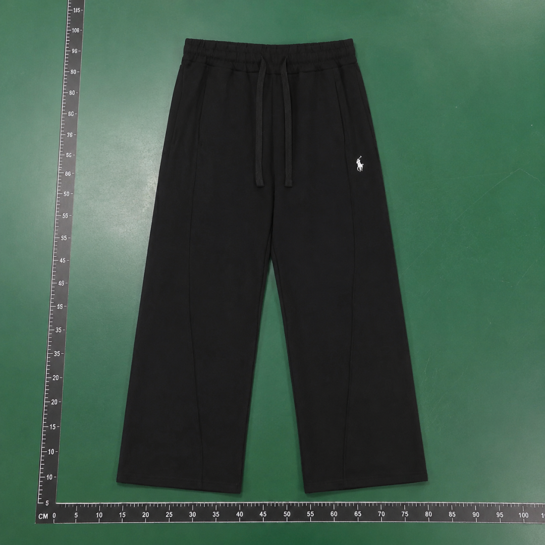 RalphLauren Wide-Leg Casual Pants Travel Edit in Black QC photo