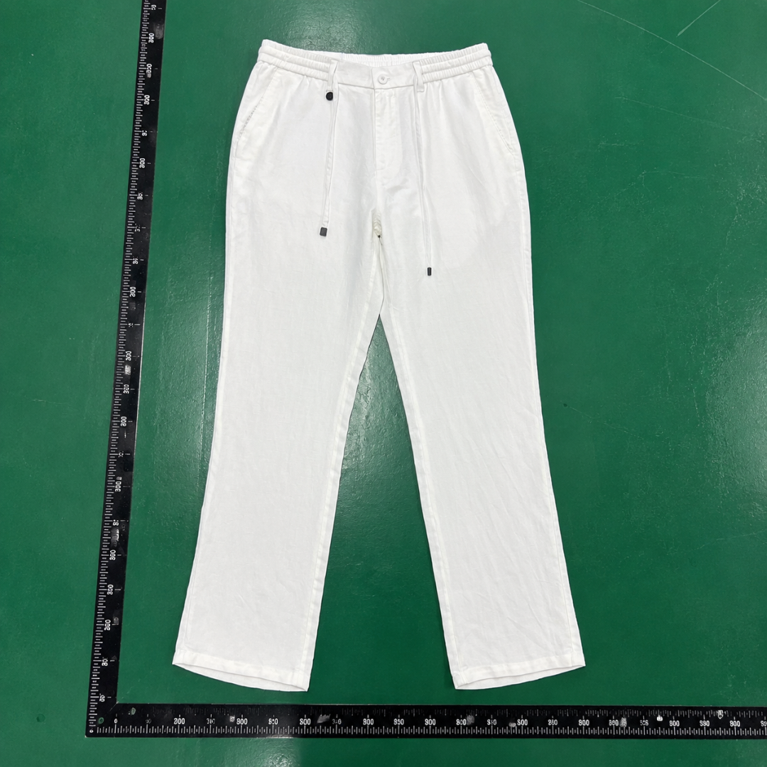 Travel White Wide Casual Pants QC photo